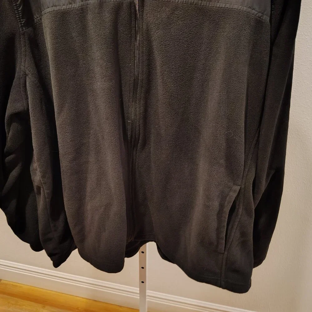 Starter Men's Black Fleece Jacket Size 3XL Polyester